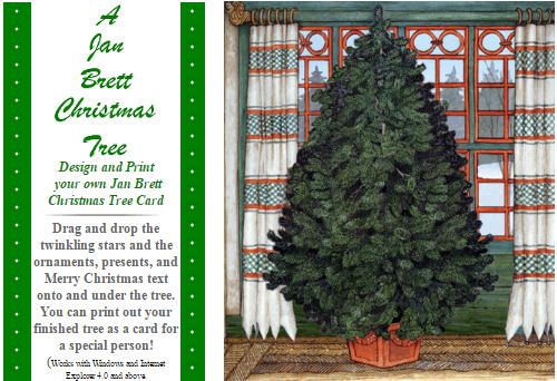 Jan Brett Christmas Tree