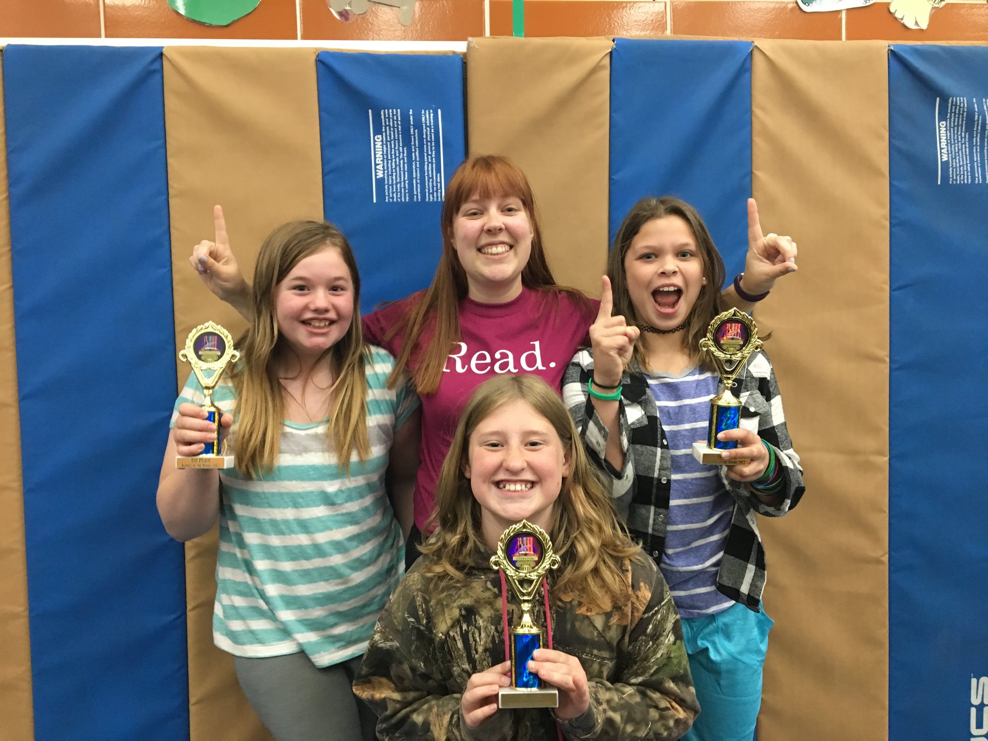 Battle of the Books First Place